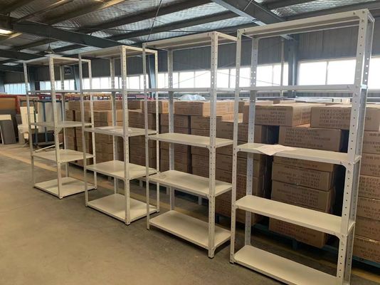 Yükleme Kapasitesi 80kg Her Katman ile ISO9001 5 Katmanlı Hafif Hizmet Depolama Rafı