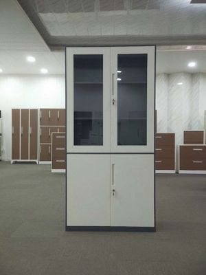 Dört Kapılı Çelik Ofis Dosya Dolabı Yıkılmış Yapı 0.6mm Kalınlık