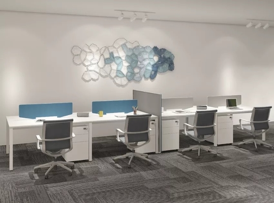 Ev Ofis Mobilyaları 1 Kişilik Bilgisayar Masaları İş İstasyonu Basit Tasarım